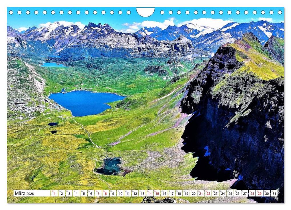 Weitere Ansicht: Majestätische Alpen (Wandkalender 2026 DIN A4 quer), CALVENDO Monatskalender | Hubert Krummenacher, Calvendo