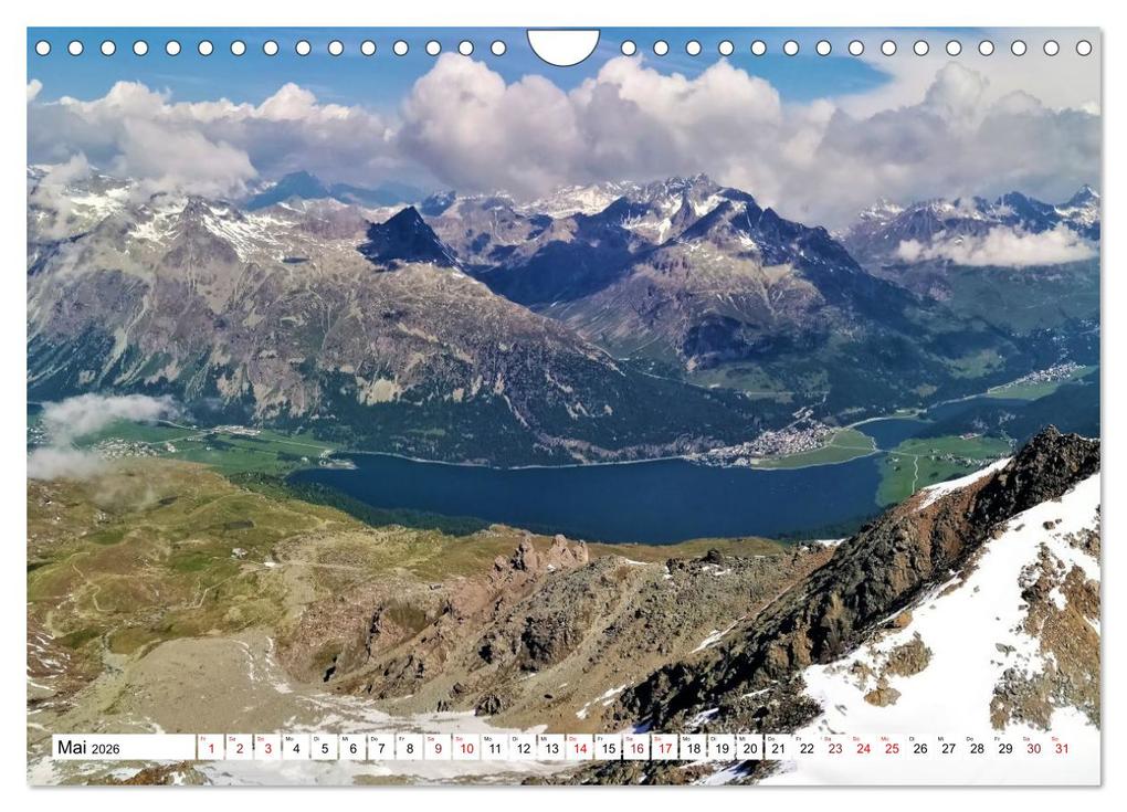 Weitere Ansicht: Majestätische Alpen (Wandkalender 2026 DIN A4 quer), CALVENDO Monatskalender | Hubert Krummenacher, Calvendo