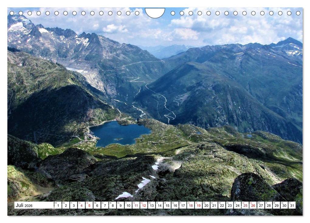 Weitere Ansicht: Majestätische Alpen (Wandkalender 2026 DIN A4 quer), CALVENDO Monatskalender | Hubert Krummenacher, Calvendo