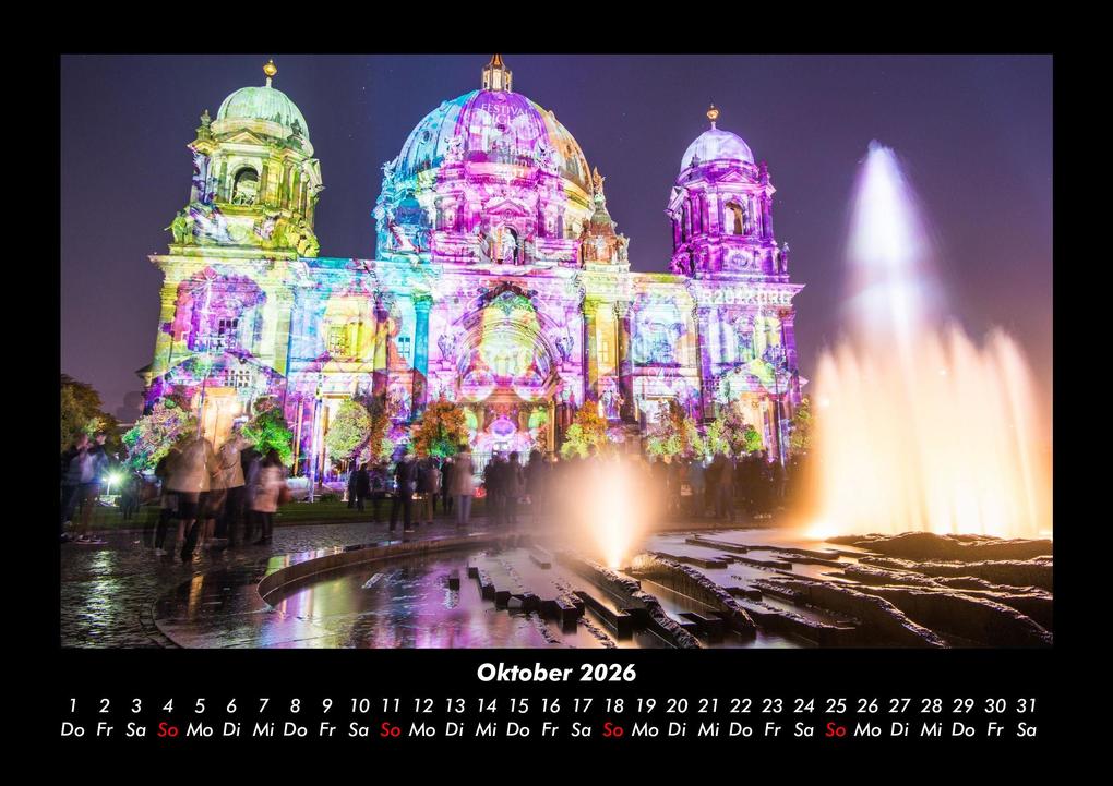 Weitere Ansicht: Berlin 2026 Fotokalender DIN A3 | Kevin Heber, Tobias Schmitt