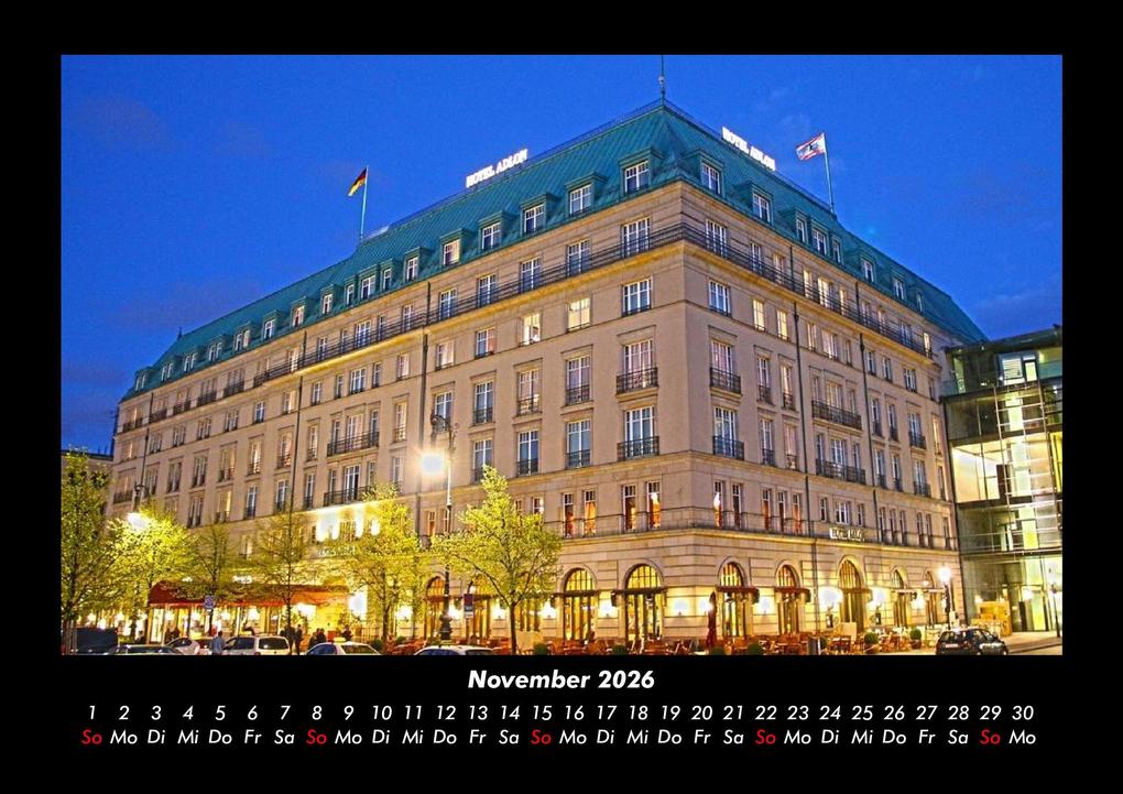 Weitere Ansicht: Berlin 2026 Fotokalender DIN A3 | Kevin Heber, Tobias Schmitt