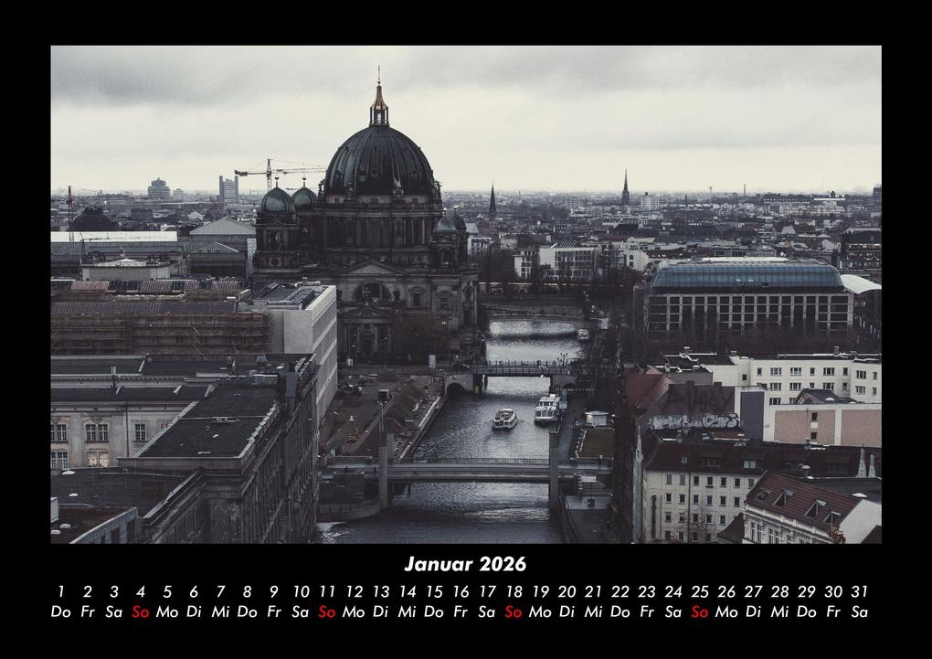 Weitere Ansicht: Berlin 2026 Fotokalender DIN A3 | Kevin Heber, Tobias Schmitt