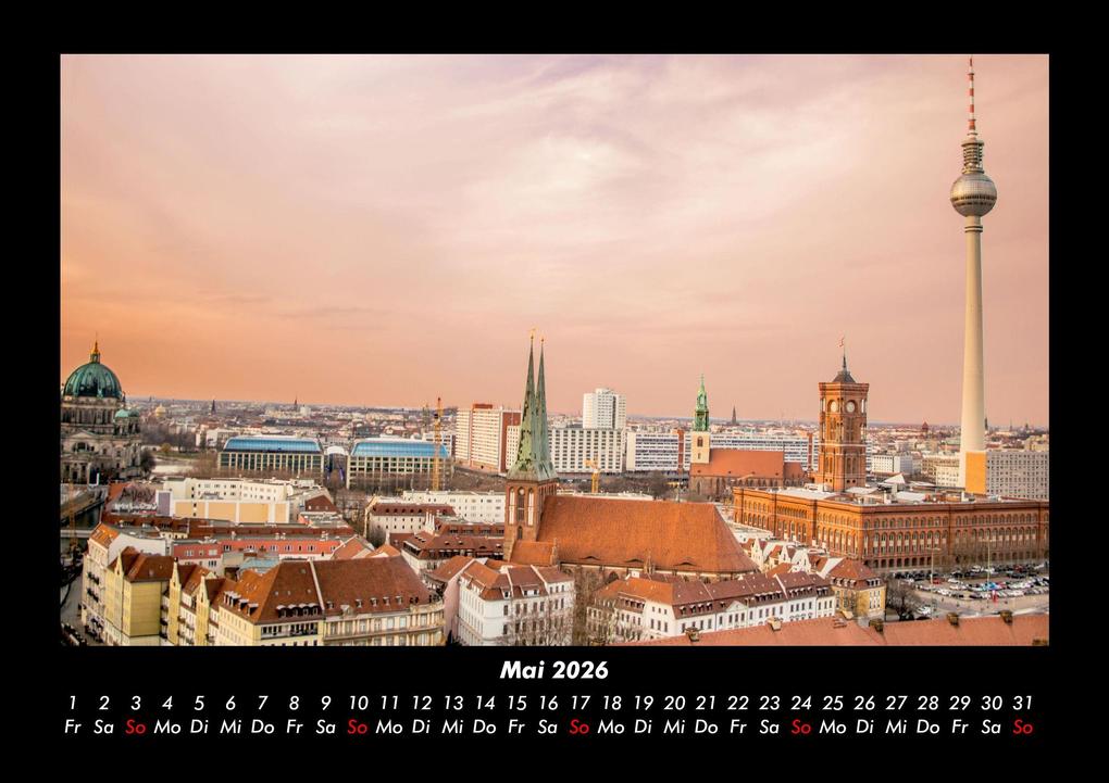 Weitere Ansicht: Berlin 2026 Fotokalender DIN A3 | Kevin Heber, Tobias Schmitt