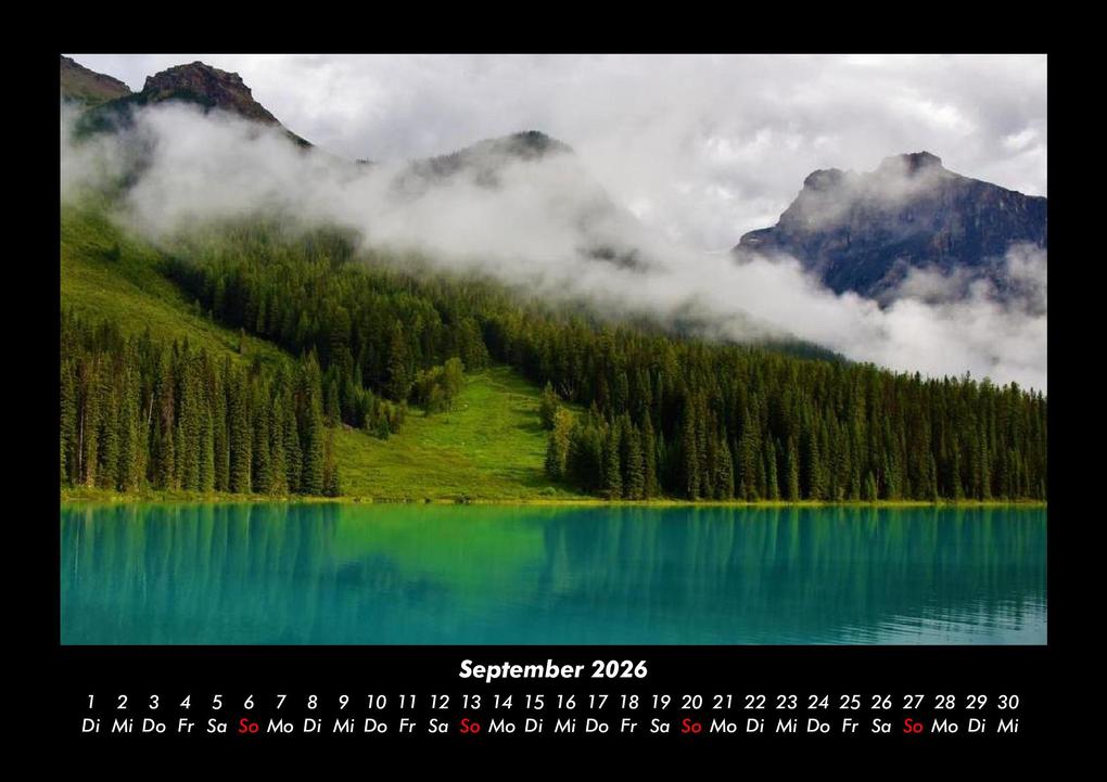 Weitere Ansicht: Seeblick 2026 Fotokalender DIN A3 | Tobias Becker