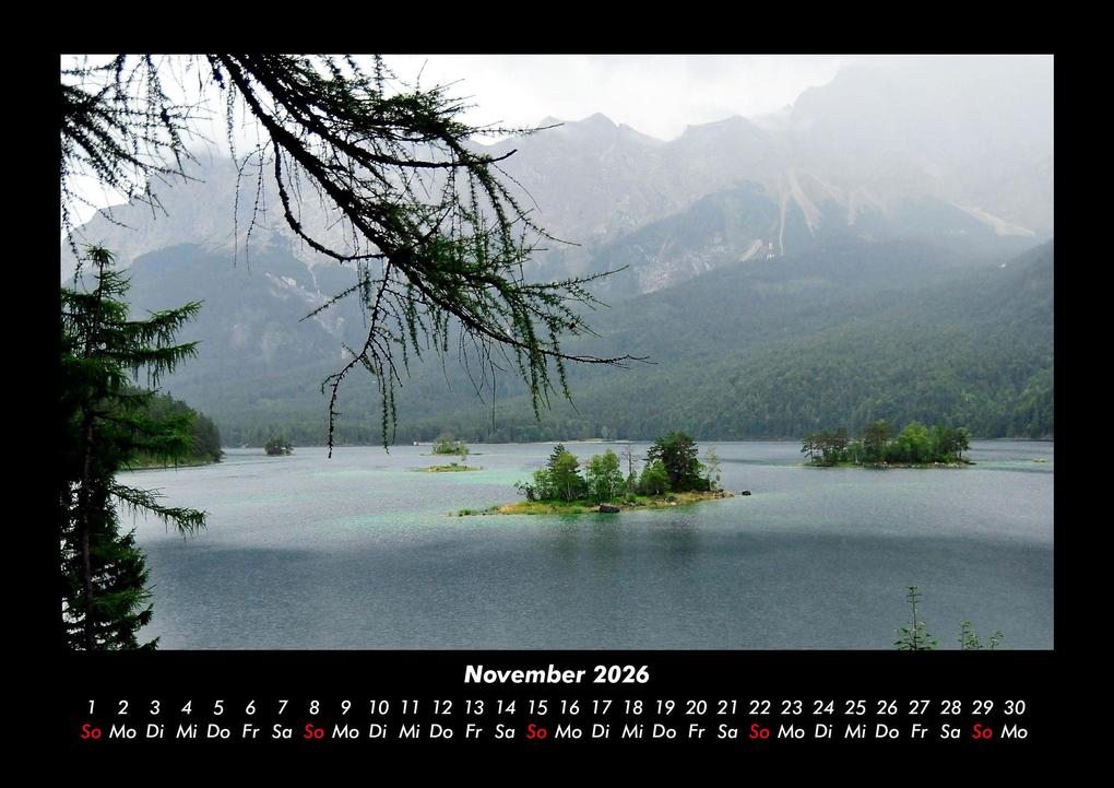 Weitere Ansicht: Seeblick 2026 Fotokalender DIN A3 | Tobias Becker