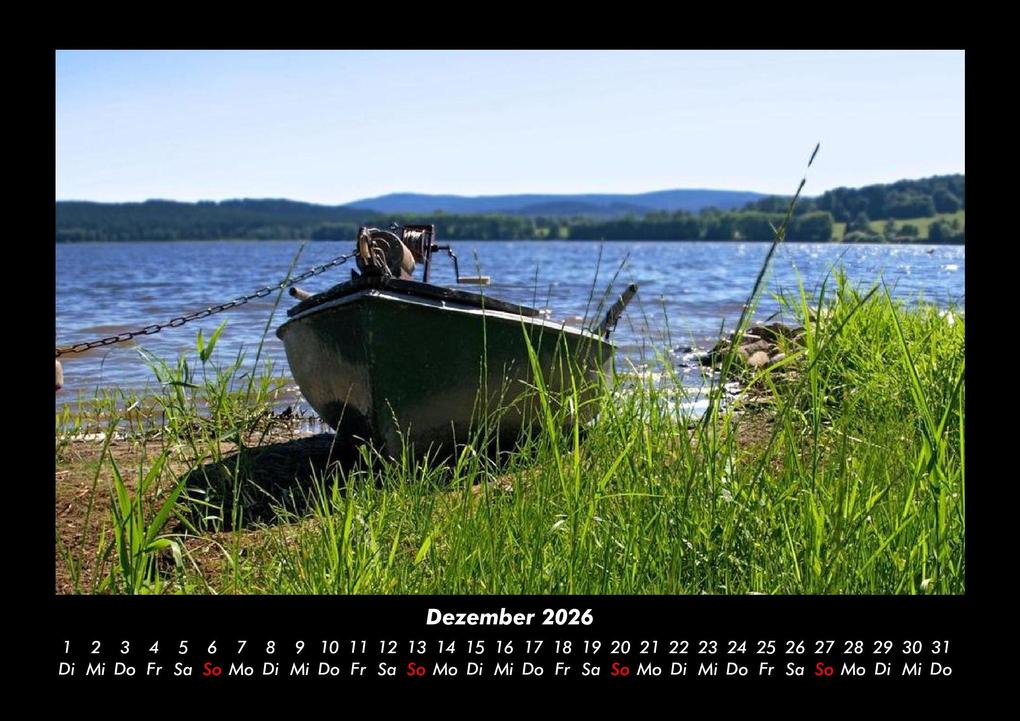 Weitere Ansicht: Seeblick 2026 Fotokalender DIN A3 | Tobias Becker