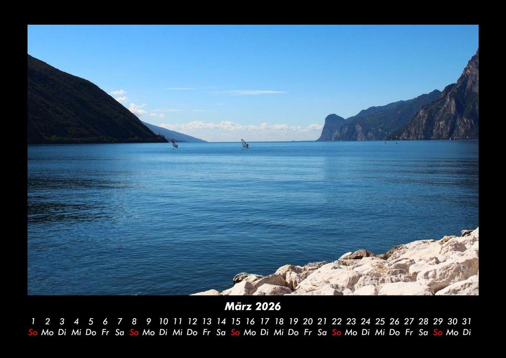 Weitere Ansicht: Seeblick 2026 Fotokalender DIN A3 | Tobias Becker