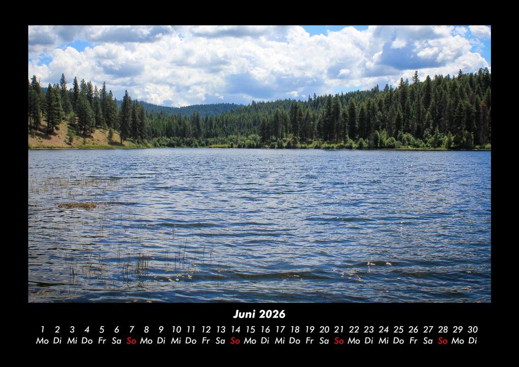 Weitere Ansicht: Seeblick 2026 Fotokalender DIN A3 | Tobias Becker