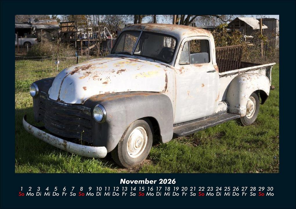 Weitere Ansicht: Welt der Oldtimer 2026 Fotokalender DIN A4 | Tobias Becker