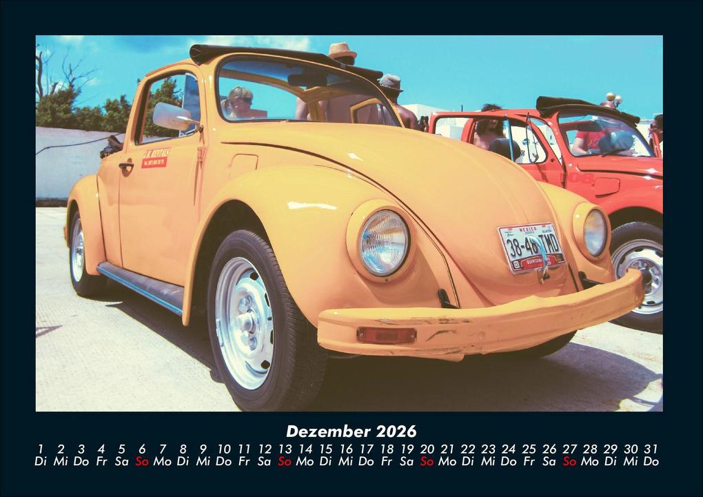 Weitere Ansicht: Welt der Oldtimer 2026 Fotokalender DIN A4 | Tobias Becker