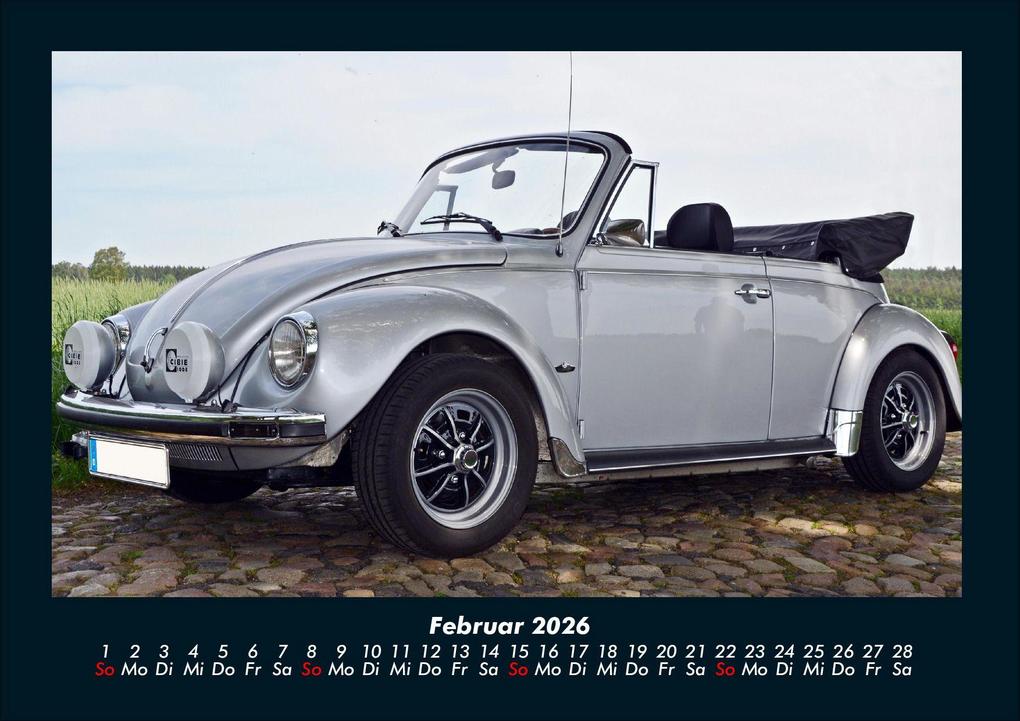 Weitere Ansicht: Welt der Oldtimer 2026 Fotokalender DIN A4 | Tobias Becker