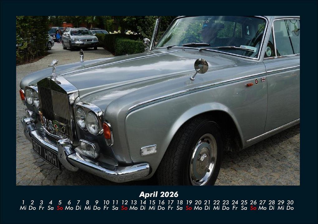 Weitere Ansicht: Welt der Oldtimer 2026 Fotokalender DIN A4 | Tobias Becker