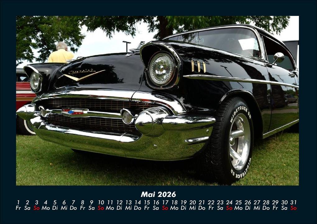 Weitere Ansicht: Welt der Oldtimer 2026 Fotokalender DIN A4 | Tobias Becker