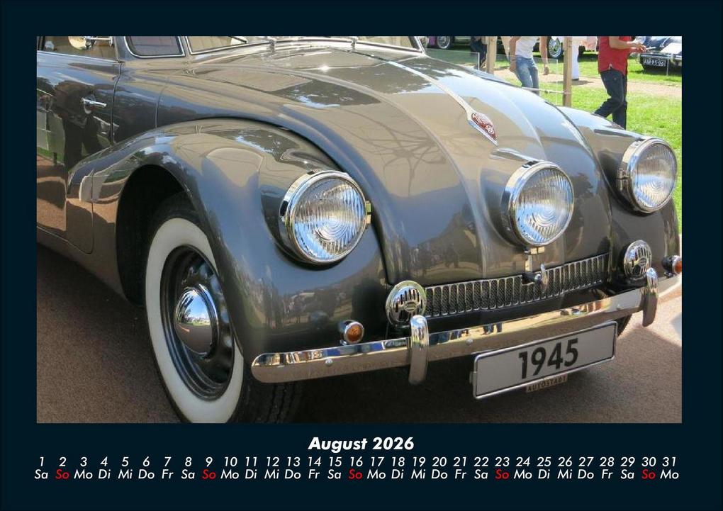 Weitere Ansicht: Welt der Oldtimer 2026 Fotokalender DIN A4 | Tobias Becker