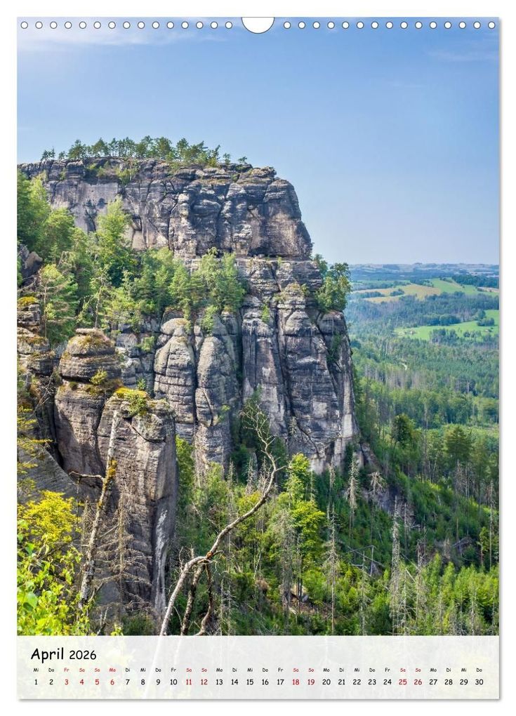 Weitere Ansicht: Sächsische Schweiz - Unterwegs im schönen Elbsandsteingebirge (Wandkalender 2026 DIN A3 hoch), CALVENDO Monatskalender | Thomas Bugdoll, Calvendo