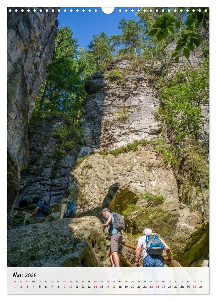 Weitere Ansicht: Sächsische Schweiz - Unterwegs im schönen Elbsandsteingebirge (Wandkalender 2026 DIN A3 hoch), CALVENDO Monatskalender | Thomas Bugdoll, Calvendo