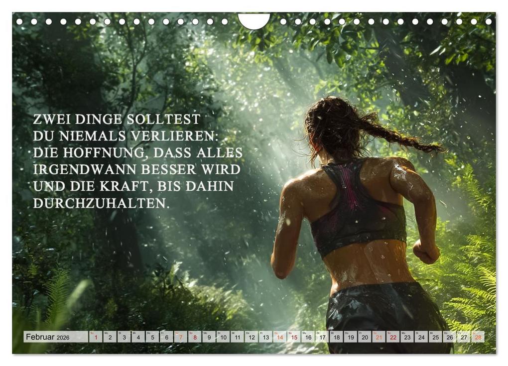 Weitere Ansicht: Weisheit und Motivation - Inspiration voller Sinn und Stärke (Wandkalender 2026 DIN A4 quer), CALVENDO Monatskalender | Dirk Meutzner, Calvendo