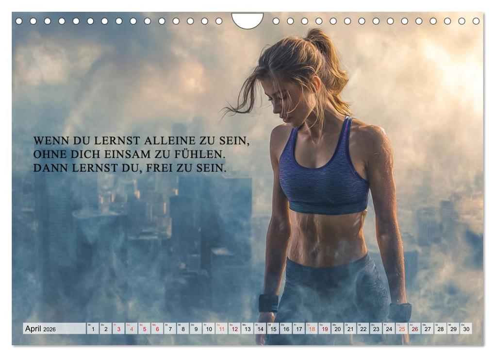 Weitere Ansicht: Weisheit und Motivation - Inspiration voller Sinn und Stärke (Wandkalender 2026 DIN A4 quer), CALVENDO Monatskalender | Dirk Meutzner, Calvendo