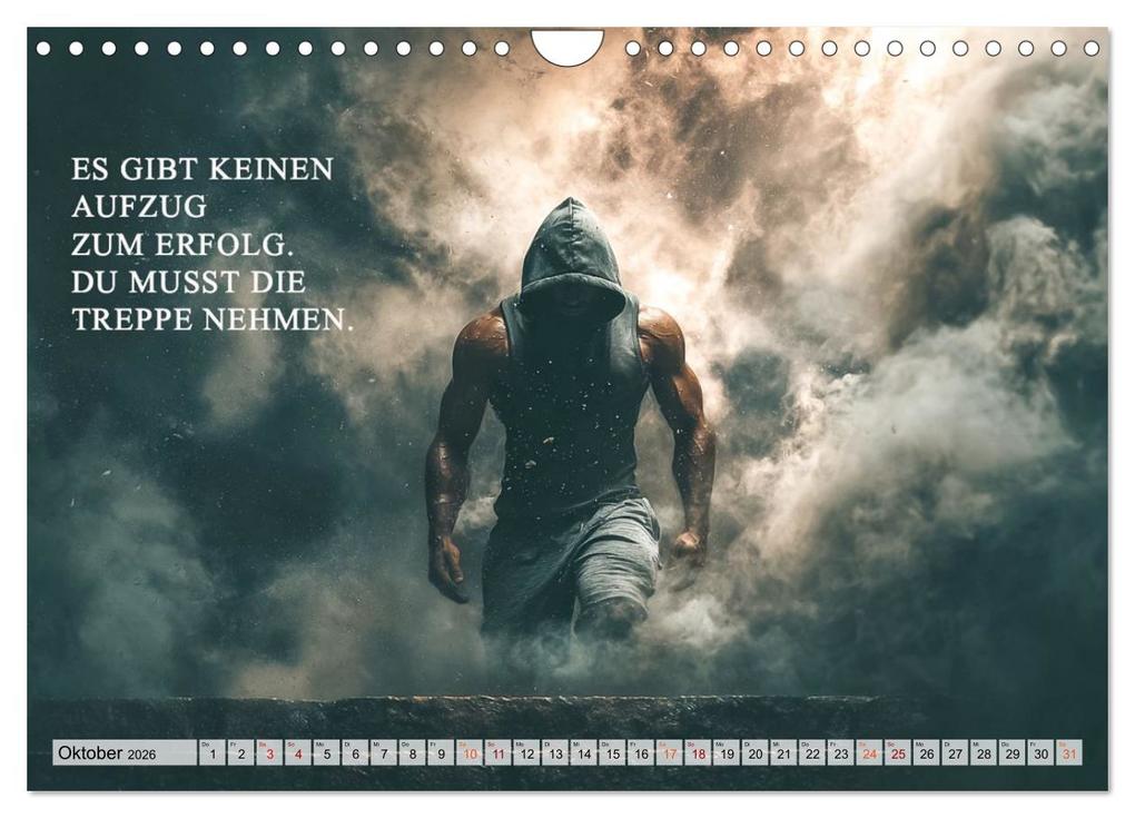 Weitere Ansicht: Weisheit und Motivation - Inspiration voller Sinn und Stärke (Wandkalender 2026 DIN A4 quer), CALVENDO Monatskalender | Dirk Meutzner, Calvendo