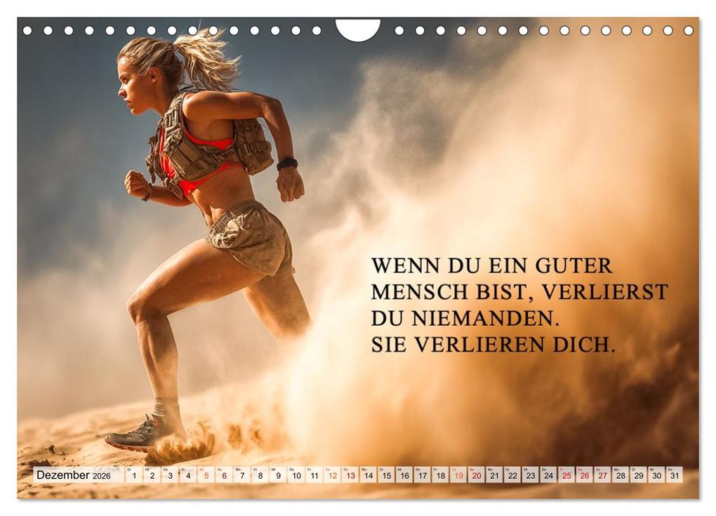 Weitere Ansicht: Weisheit und Motivation - Inspiration voller Sinn und Stärke (Wandkalender 2026 DIN A4 quer), CALVENDO Monatskalender | Dirk Meutzner, Calvendo