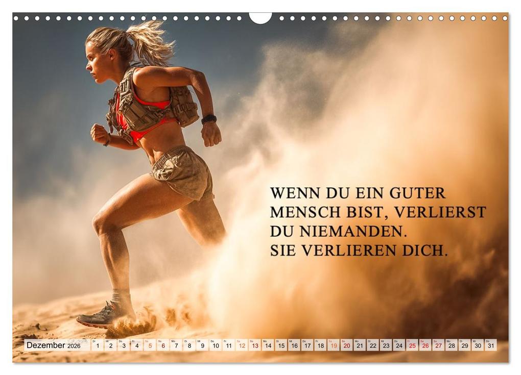 Weitere Ansicht: Weisheit und Motivation - Inspiration voller Sinn und Stärke (Wandkalender 2026 DIN A3 quer), CALVENDO Monatskalender | Dirk Meutzner, Calvendo