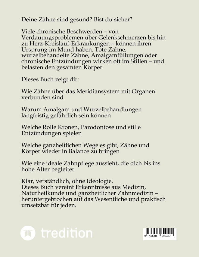 Weitere Ansicht: Wie dich deine Zähne kranken machen | Dominik Mikulaschek