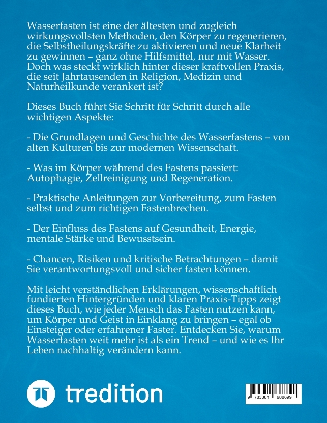 Weitere Ansicht: Wasserfasten einfach erklärt | Dominik Mikulaschek