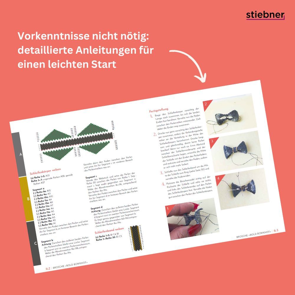 Weitere Ansicht: Perlen weben Schritt für Schritt | Lisa Santiuste Iñurrieta