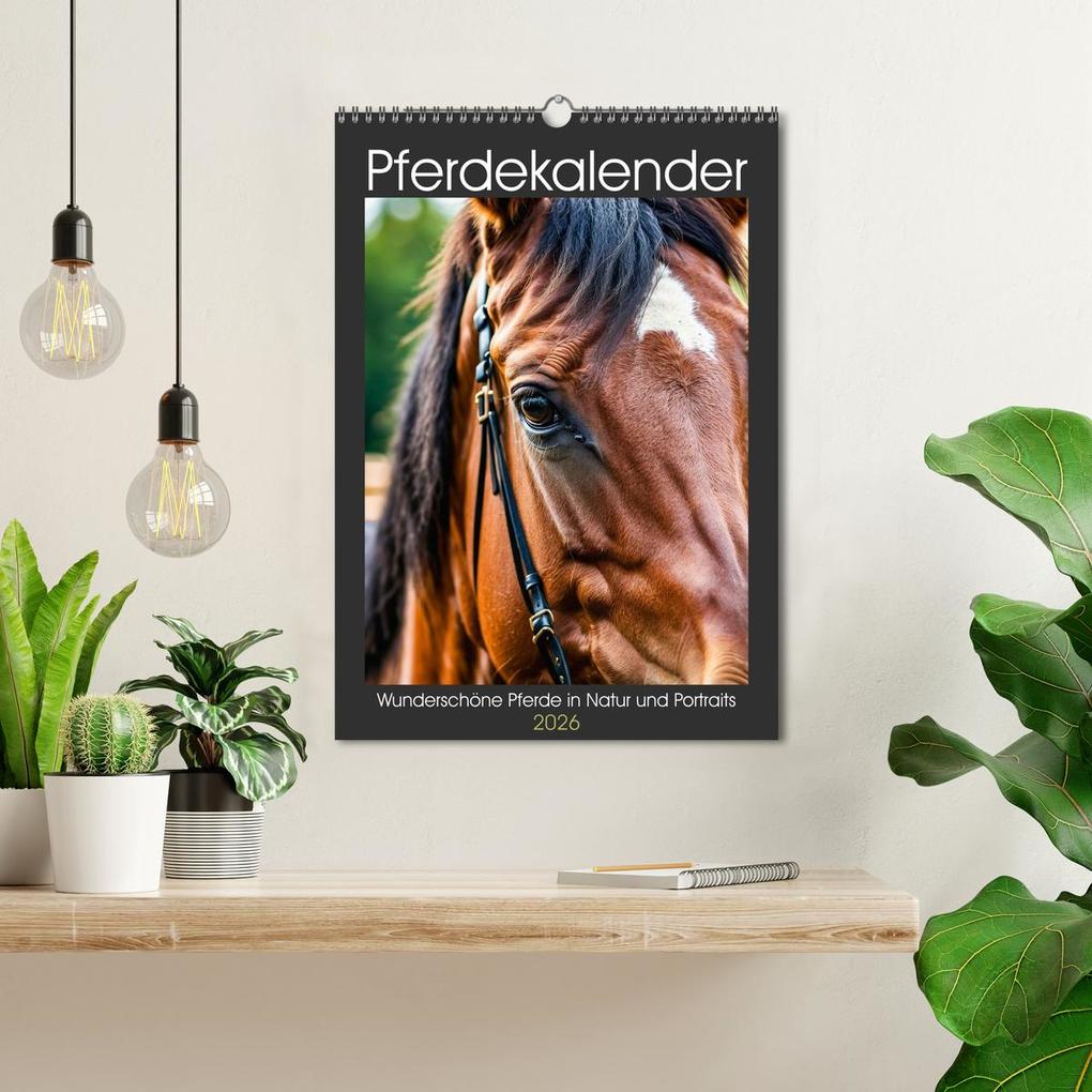 Weitere Ansicht: Pferdekalender - Wunderschöne Pferde in Natur und Portraits (Wandkalender 2026 DIN A3 hoch), CALVENDO Monatskalender | MB Fotografie, Calvendo