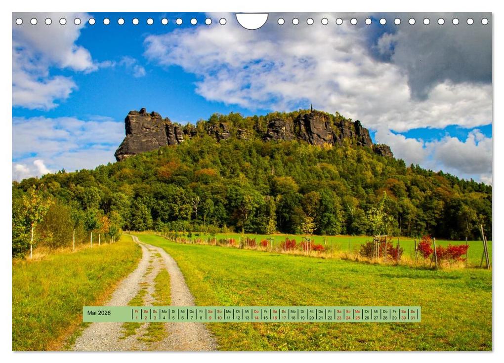 Weitere Ansicht: Sächsische Schweiz - Erlebnisse eines Herbsturlaubs (Wandkalender 2026 DIN A4 quer), CALVENDO Monatskalender | Holger Felix, Calvendo