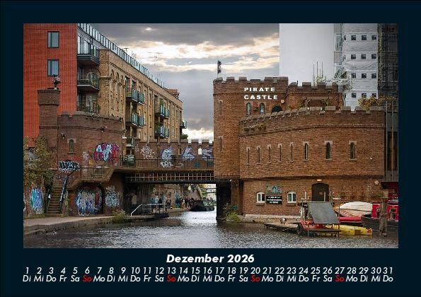 Weitere Ansicht: London 2026 Fotokalender DIN A5 | Tobias Becker