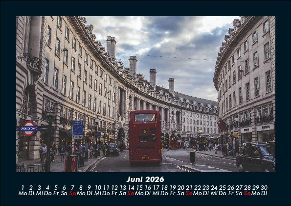 Weitere Ansicht: London 2026 Fotokalender DIN A5 | Tobias Becker