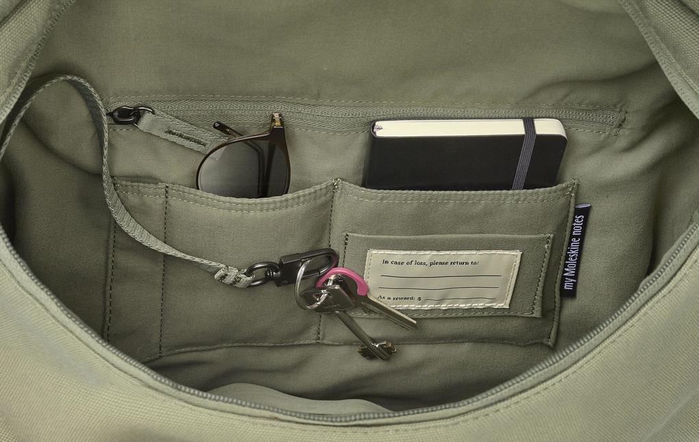 Weitere Ansicht: MOLESKINE ROLLTOP RUCKSACK GRÜN THE LEGENDARY