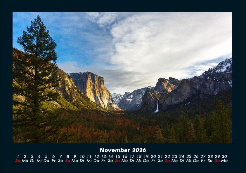 Weitere Ansicht: Landschaftskalender 2026 Fotokalender DIN A4 | Tobias Becker
