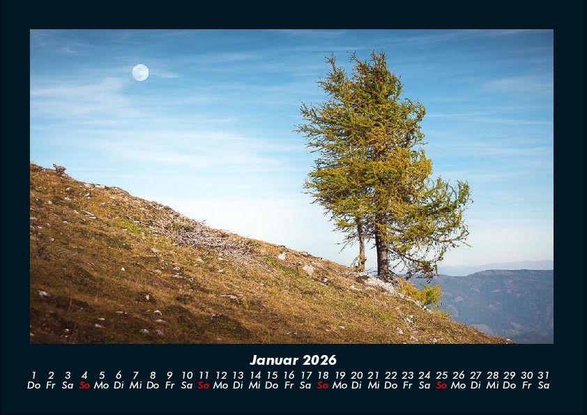 Weitere Ansicht: Landschaftskalender 2026 Fotokalender DIN A4 | Tobias Becker