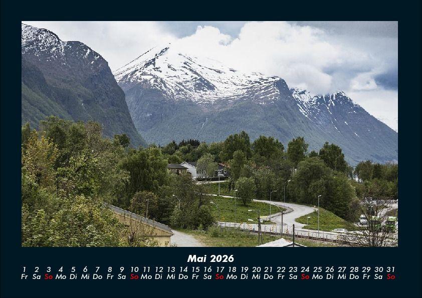 Weitere Ansicht: Landschaftskalender 2026 Fotokalender DIN A4 | Tobias Becker