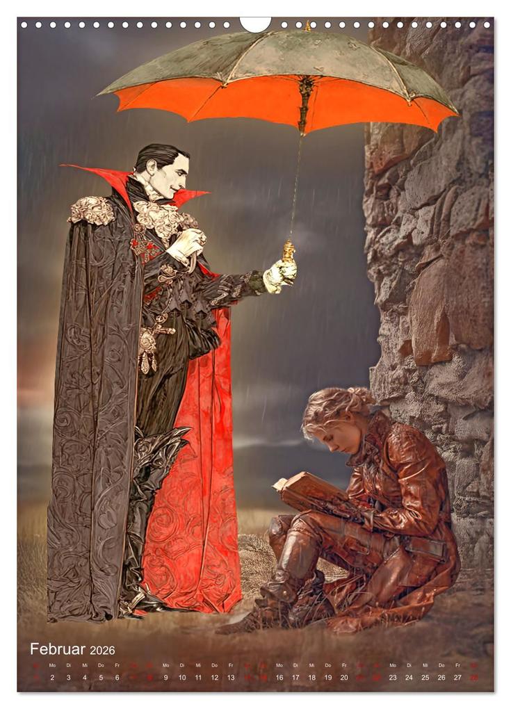 Weitere Ansicht: Wenn Lesen die Magie entfacht (Wandkalender 2026 DIN A3 hoch), CALVENDO Monatskalender | Eva Ola Feix, Calvendo