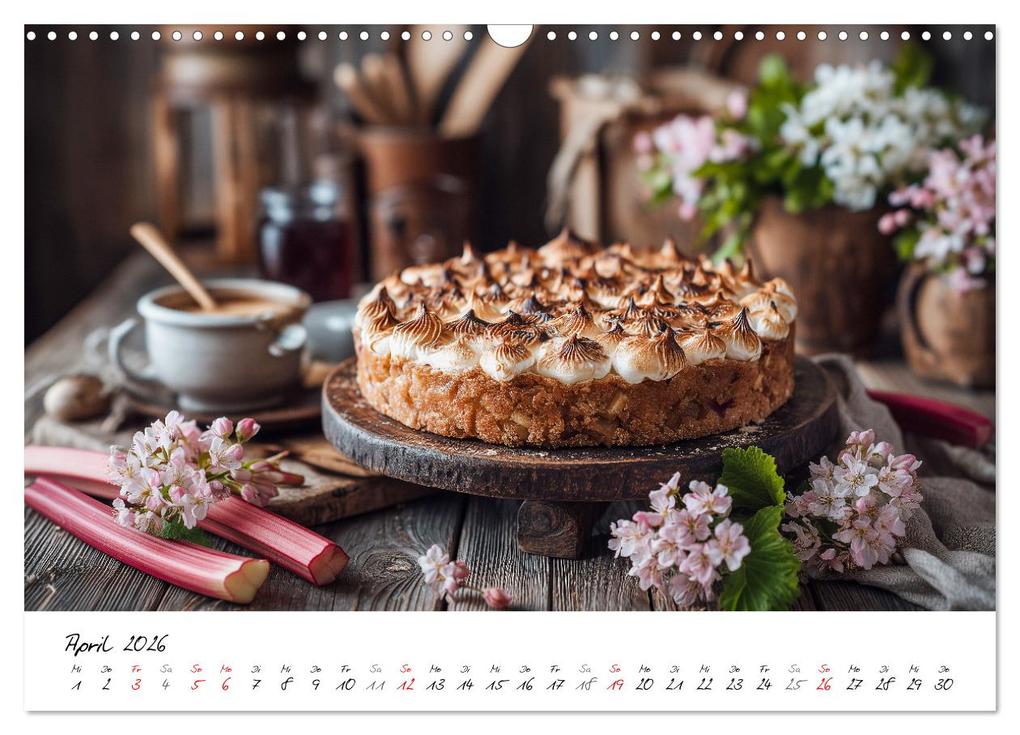Weitere Ansicht: Klassiker aus Omas Küche - Zwölf Kuchen mit Nostalgie-Gefühl (Wandkalender 2026 DIN A3 quer), CALVENDO Monatskalender | MB Fotografie, Calvendo