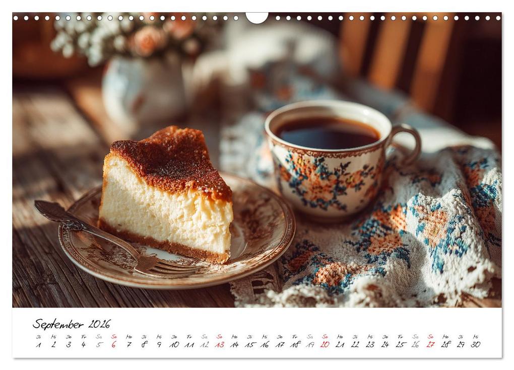 Weitere Ansicht: Klassiker aus Omas Küche - Zwölf Kuchen mit Nostalgie-Gefühl (Wandkalender 2026 DIN A3 quer), CALVENDO Monatskalender | MB Fotografie, Calvendo