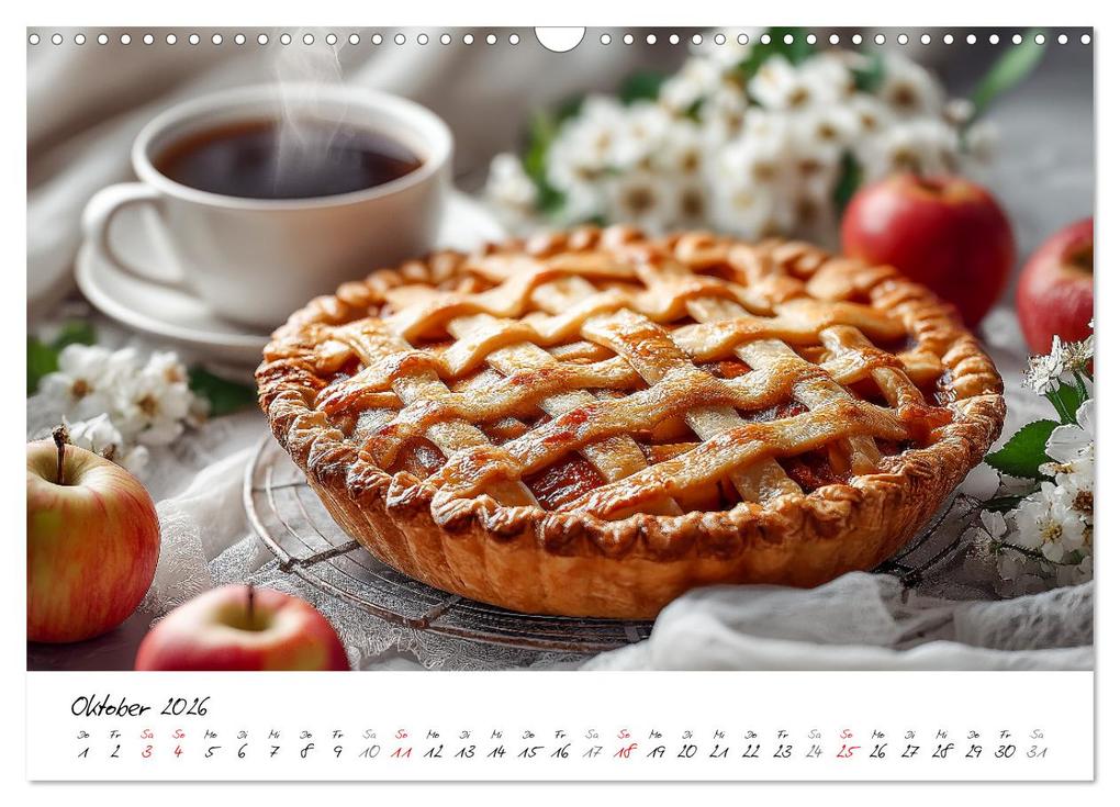 Weitere Ansicht: Klassiker aus Omas Küche - Zwölf Kuchen mit Nostalgie-Gefühl (Wandkalender 2026 DIN A3 quer), CALVENDO Monatskalender | MB Fotografie, Calvendo