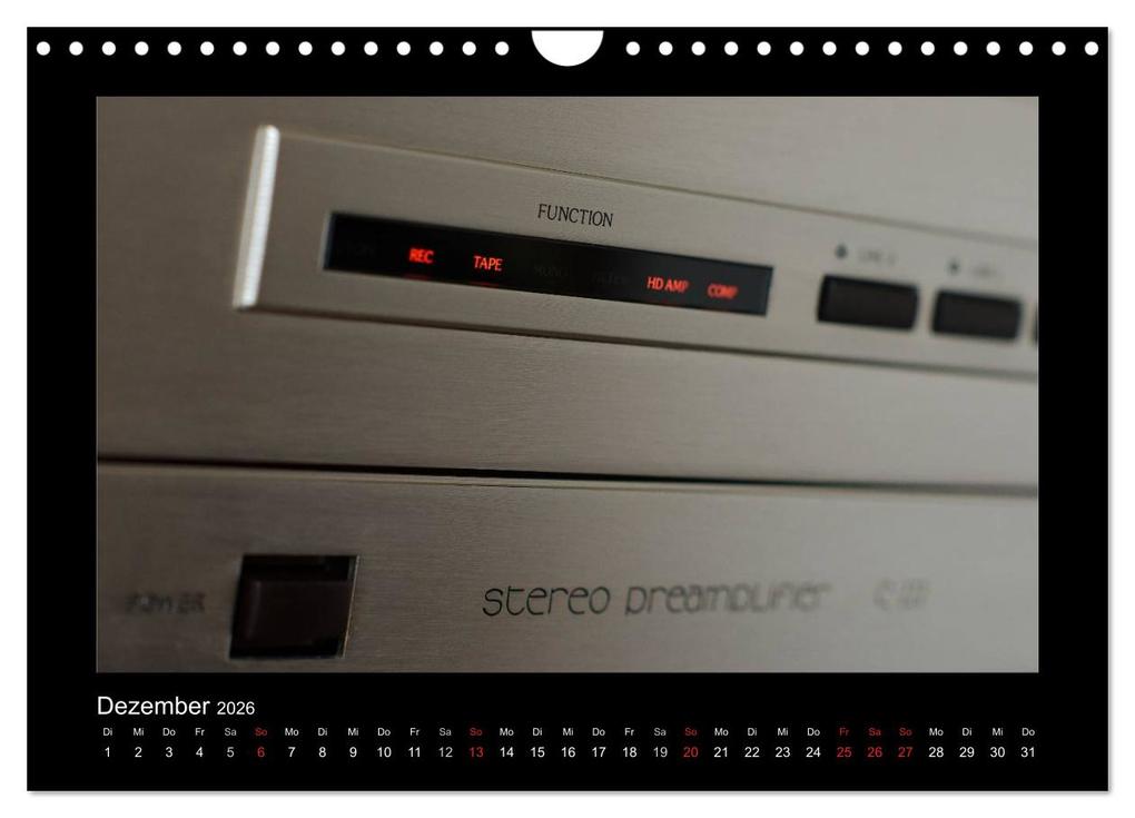 Weitere Ansicht: Hifi Visionen (Wandkalender 2026 DIN A4 quer), CALVENDO Monatskalender | Gerhard Müller, Calvendo