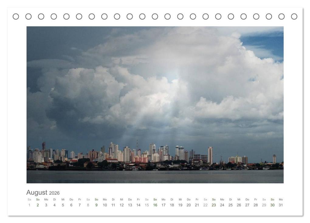 Weitere Ansicht: Amazonas, eine Reise entlang seiner Ufer (Tischkalender 2026 DIN A5 quer), CALVENDO Monatskalender | Christiane Calmbacher, Calvendo