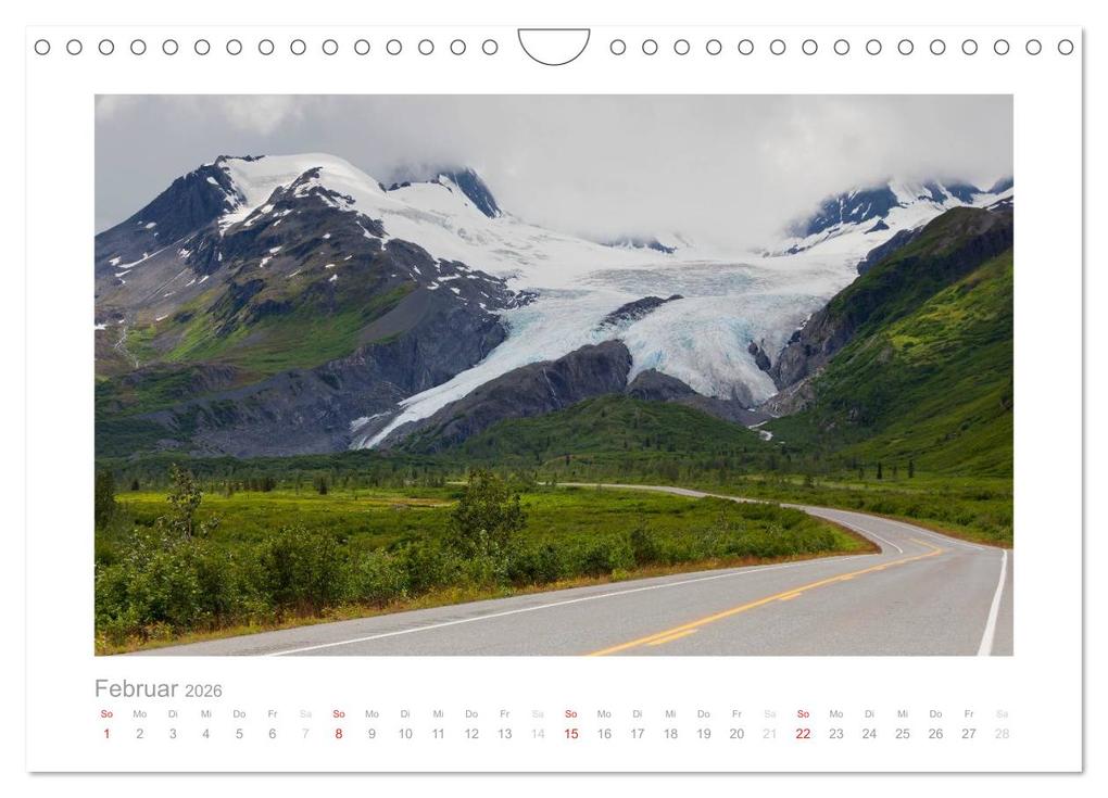 Weitere Ansicht: Alaska 2026 (Wandkalender 2026 DIN A4 quer), CALVENDO Monatskalender | kalender365.com kalender365.com, Calvendo, Kalender365.com