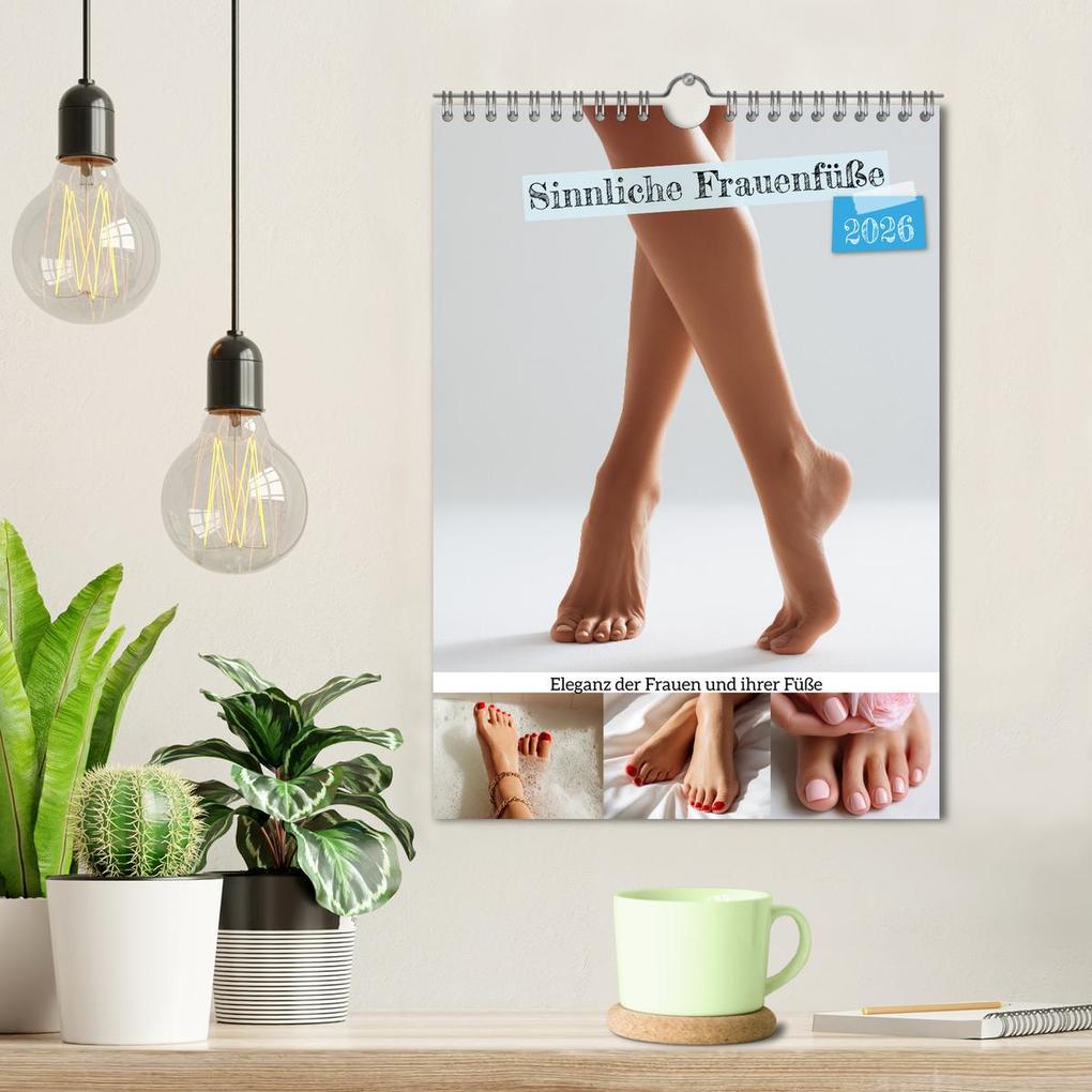 Weitere Ansicht: Sinnliche Frauenfüße - Eleganz der Frauen und ihrer Füße (Wandkalender 2026 DIN A4 hoch), CALVENDO Monatskalender | MB Fotografie, Calvendo