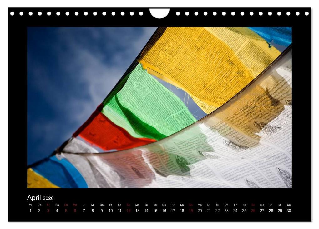 Weitere Ansicht: Tibet (Wandkalender 2026 DIN A4 quer), CALVENDO Monatskalender | Katja ledieS, Calvendo