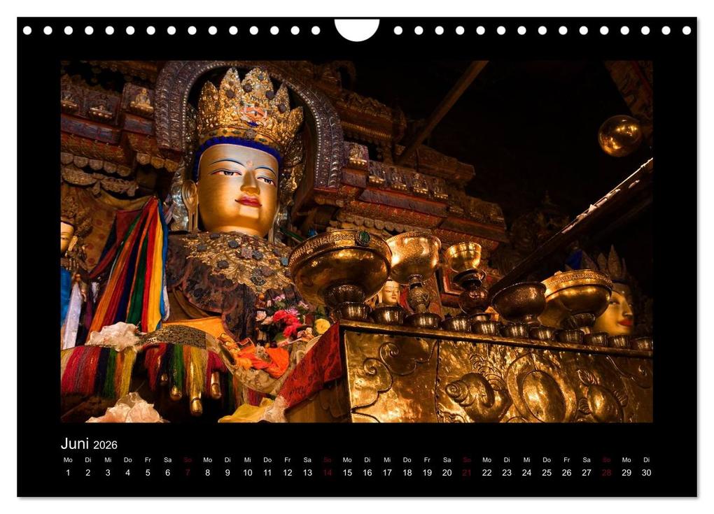 Weitere Ansicht: Tibet (Wandkalender 2026 DIN A4 quer), CALVENDO Monatskalender | Katja ledieS, Calvendo