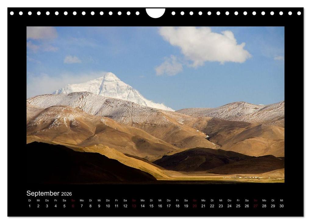 Weitere Ansicht: Tibet (Wandkalender 2026 DIN A4 quer), CALVENDO Monatskalender | Katja ledieS, Calvendo