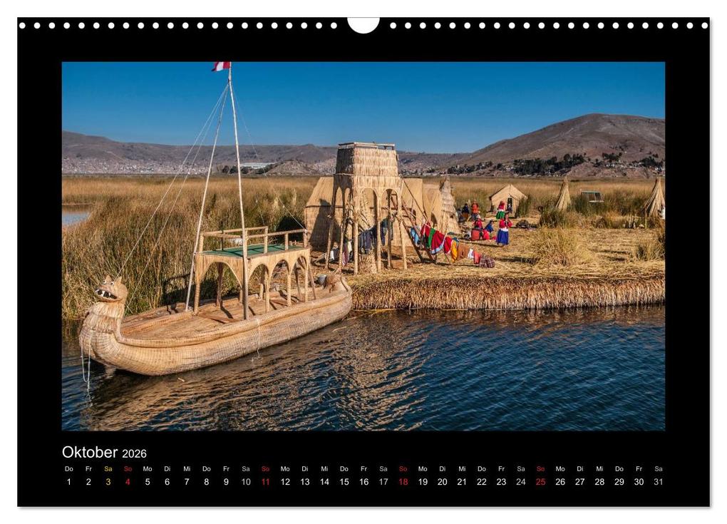 Weitere Ansicht: Peru, die Inkas und ihre Ahnen (Wandkalender 2026 DIN A3 quer), CALVENDO Monatskalender | Jürgen Ritterbach, Calvendo