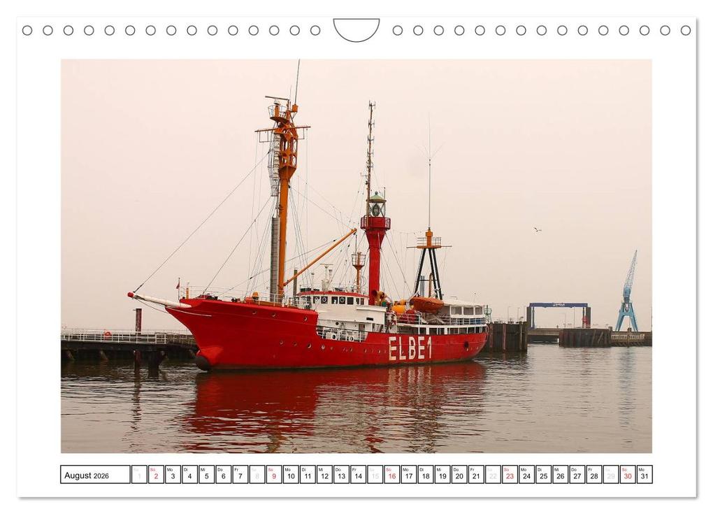 Weitere Ansicht: Nordseefeeling - Cuxhaven (Wandkalender 2026 DIN A4 quer), CALVENDO Monatskalender | Ulrike Adam, Calvendo