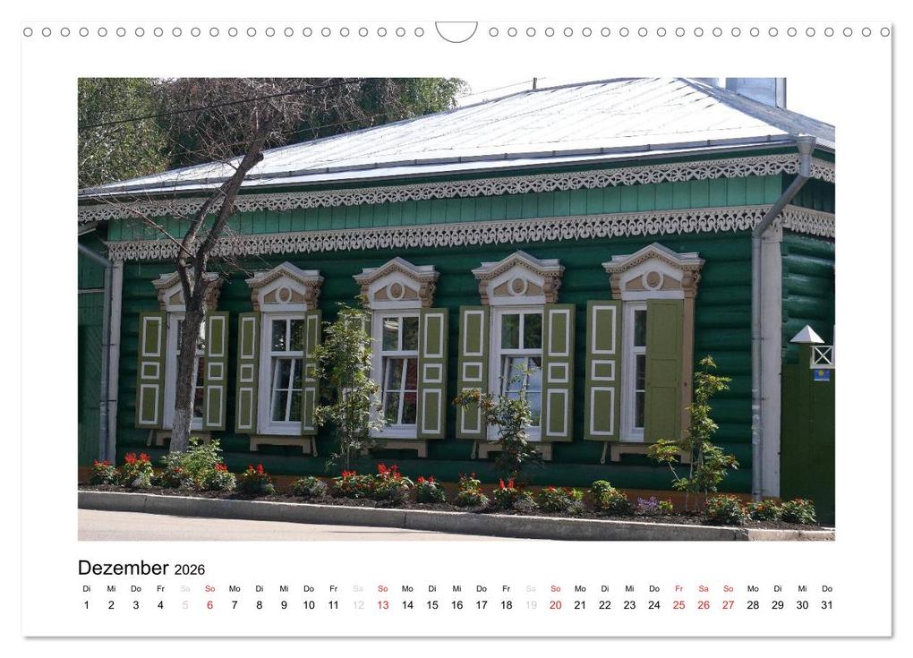 Weitere Ansicht: Holzhäuser in Irkutsk (Wandkalender 2026 DIN A3 quer), CALVENDO Monatskalender | Lucy M. Laube, Calvendo